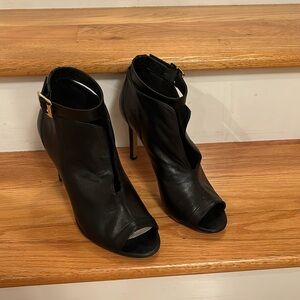 Vince Camuto Black Leather Heels